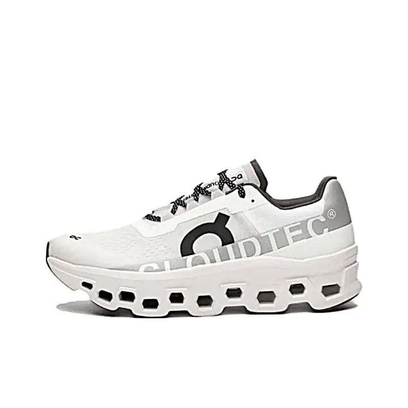 Unisex White Hollow Cloud Cushion Running Sneakers, Viral Chunky Hollow Shock Absorb Sole Lightweight Breathable Athletic Walking Gym Trainers For Men Women
