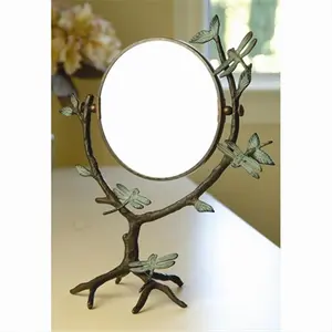 212 MAIN Dragonfly-on-Branch Decorative Durable Bathroom Mirror, Home Improvement Wall Decor Fixture, Bathroom Decor Ideas, Aesthetic Room Decor
