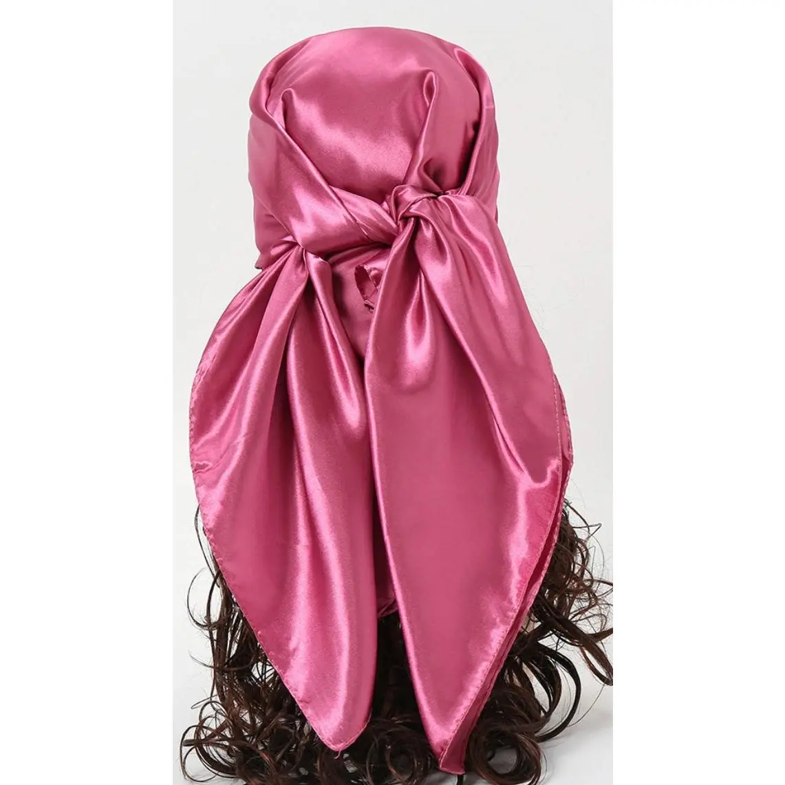 Solid Satin Scarf