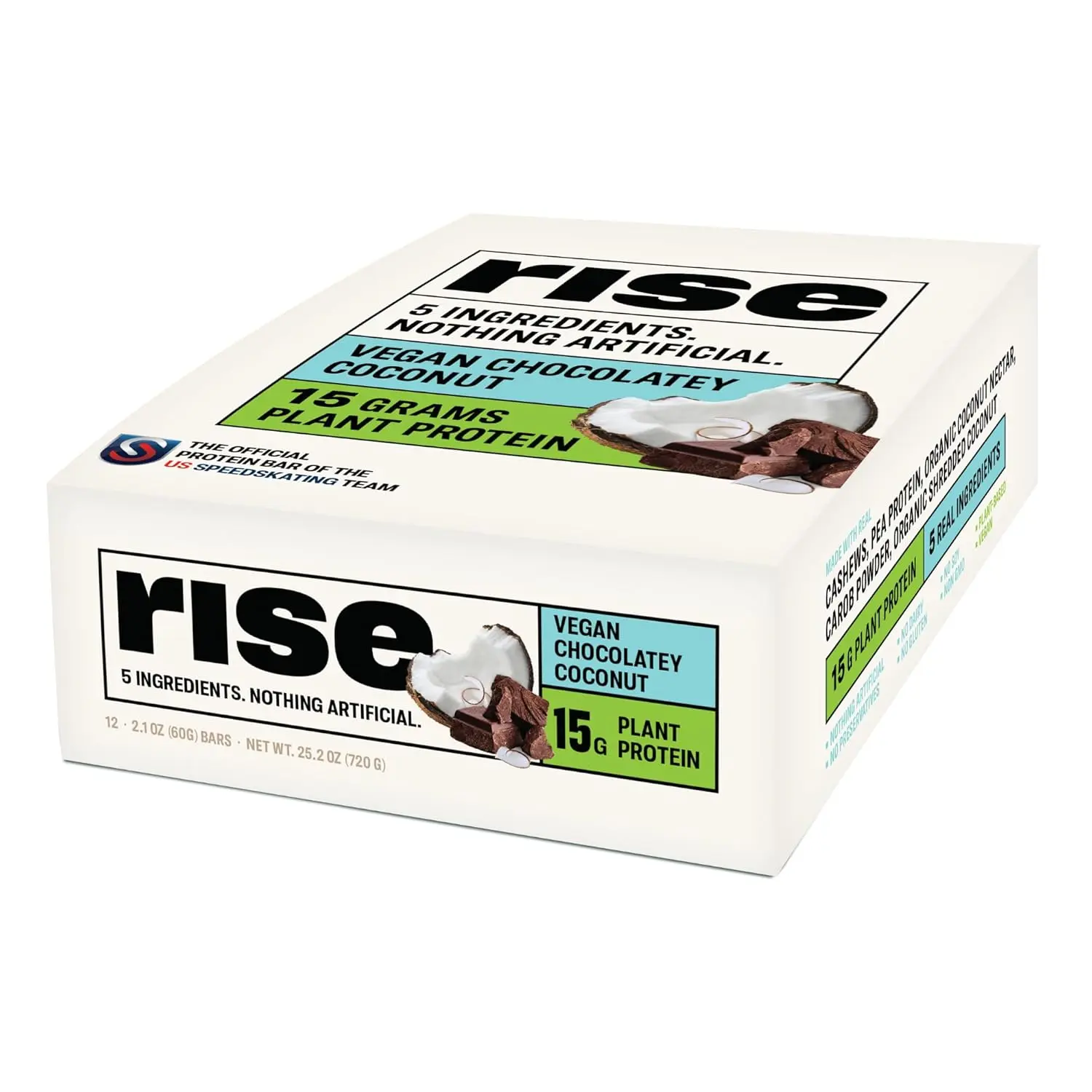 Chocolatey Coconut Protein Bars (12 pack)