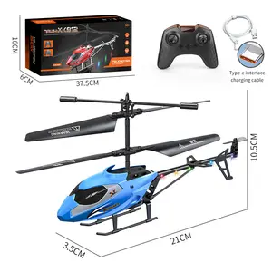 Mini helicopter drone remote control aircraft, crash-resistant sensor flying model, durable children's toy, gift