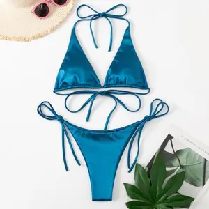 2026 New Women's Sexy Bikini Set Fashion European American Two Piece Swimsuit Beach Bathing Suit In Stock