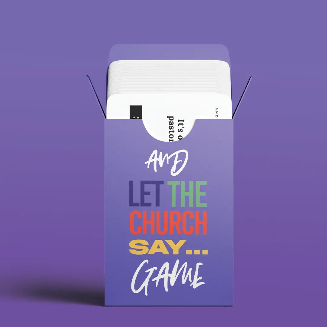 Christian Card Game – And Let The Church Say Game Card Games For Teens Party Card Game