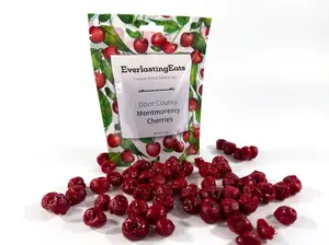 EverlastingEats Tart Montmorency Cherries Freeze Dried  Natural Flavor Fruit