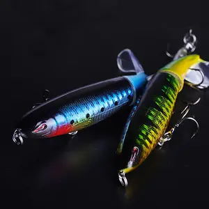 High-Quality Abs Pencil-Shaped Fish Lure, 10cm/13g, Sharp Treble Hooks, 3D Realistic Eyes, Suitable for Freshwater and Saltwater Fishing