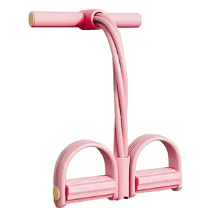 Multi-Functional Resistance Band Fitness Pedal Puller – Full Body Home Workout Trainer