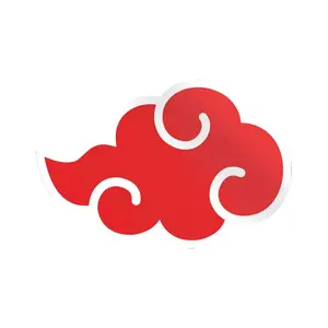 Akatsuki Cloud From Anime & Manga Sticker Vinyl Car Bumper Decal Decor