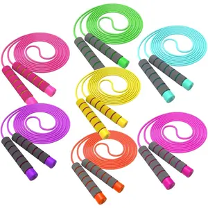 Jump Rope For ,Adjustable Soft Skipping Rope, Jump Rope With -Friendly  Handles For , Boys,Girls,Women, Men,Exercise Activity,Outdoor Fitness