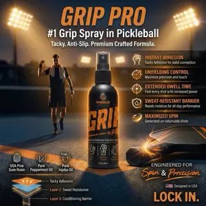Grizzlee Gripz Tacky Grip Spray - #1 in Pickleball