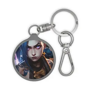 JInx Arcane LOLKeyring Tag