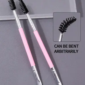 DESLIS Beauty Eyebrow Brush with Flexible Bristles for Precise Grooming and Shaping