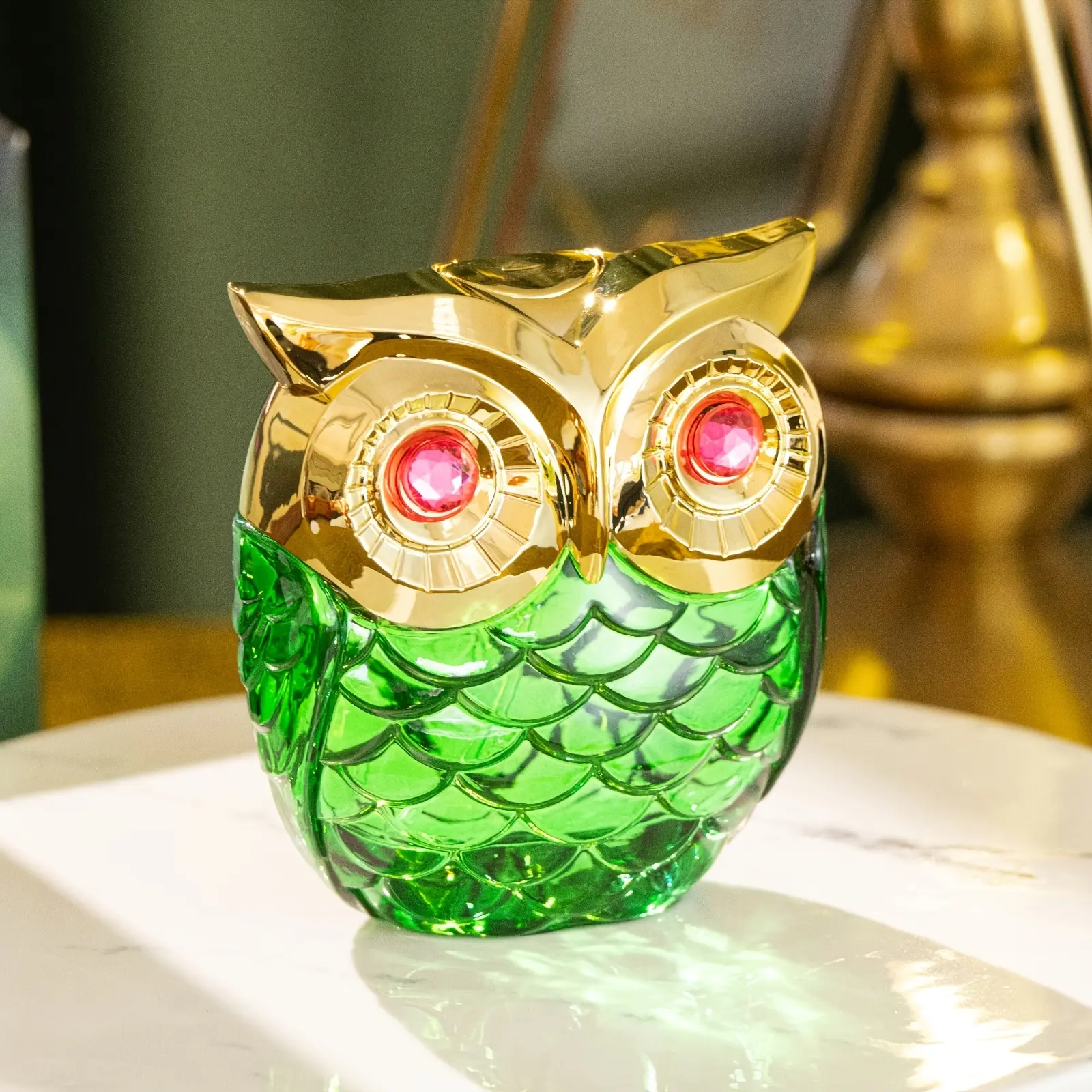 Queen Of The Night Eau De Perfum Owl Unique Shape Perfume Elegant Alluring Fragrance Captivating Scent Parfum Spray Date Night Perfume With Gift Box Package Lasting And Charming Personal Perfume 100 ML
