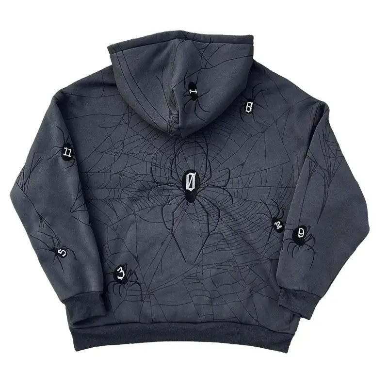 Phantom Troupe Hoodie Embroidery Print Hunter X Hunter Sweatshirt Anime Sports Casual Hoodie Comics Unisex Fashion Wear Daily High-End Clothes Embroidered Hoodie Casual Hooded Sweatshirts Man Sleeves