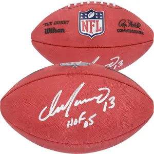 Dan Marino Miami Dolphins Autographed Duke Full Color Football with "HOF 05" Inscription - Fanatics Authentic Certified