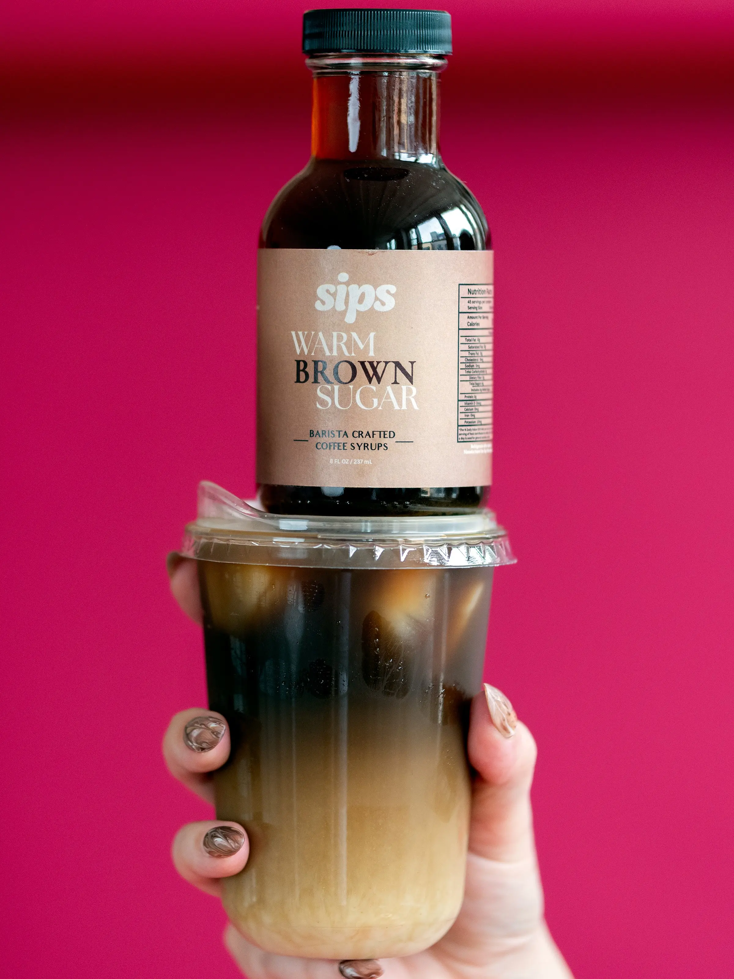 Warm Brown Sugar Coffee Syrup | Sips Warm Brown Sugar Coffee Syrup | Sips