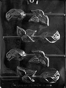 Rose Chocolate Lollipop Mold – Food-Safe Plastic