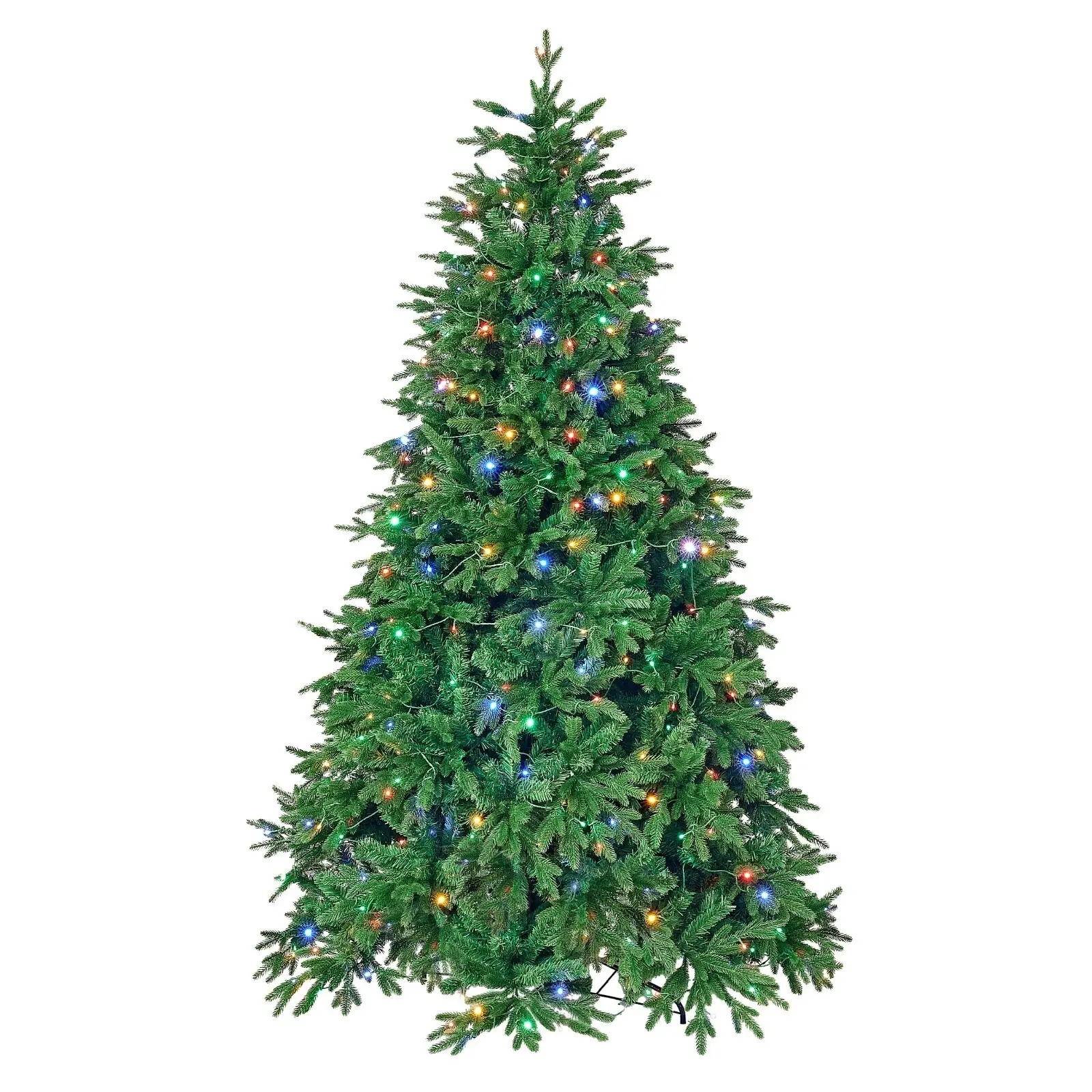 6/7.5FT Christmas Tree Artificial Decor Tree w/LED Light Xmas Holiday Decoration