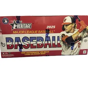 2025 Topps Heritage Baseball Individual Pack Rip & Ship (Sport Trading Card)