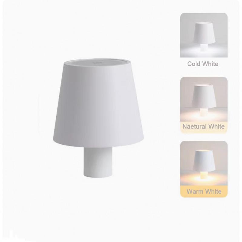 1PC LED Bottle Lamp, 3 Color Temperature Stepless Dimming, Rechargeable Wireless Touch Light, Romantic Ambient Night Light for Home Bar, Wedding, Party & Holiday Decor, Ideal Creative Festival & Birthday Gift