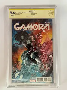 Gamora #1 Signed Comics, Chiacchetto Signature, 1:25 Variant Cover, CBCS 9.4 SS Yellow Label [In Stock]