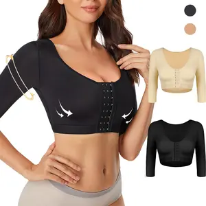 Arm Shaper for Women Post Surgery Arm  Compression Sleeves  Arm Front Closure Shapewear Bra  Closure Fit Womenswear