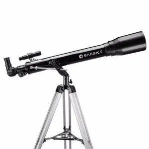 Barska  70070-525 Power Starwatcher Refractor Telescope - Black Matte