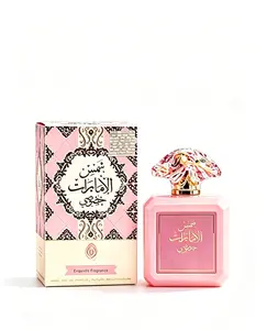 Pink-toned milky women's perfume | |  100ml(3.4FL.OZ) |  Exotic Middle Eastern fragrance blend, a rare combination of fruity and creamy sweet notes on the market  |  Long-lasting fragrance women's perfume, perfect for daily wear Warm Gourmand Parfum