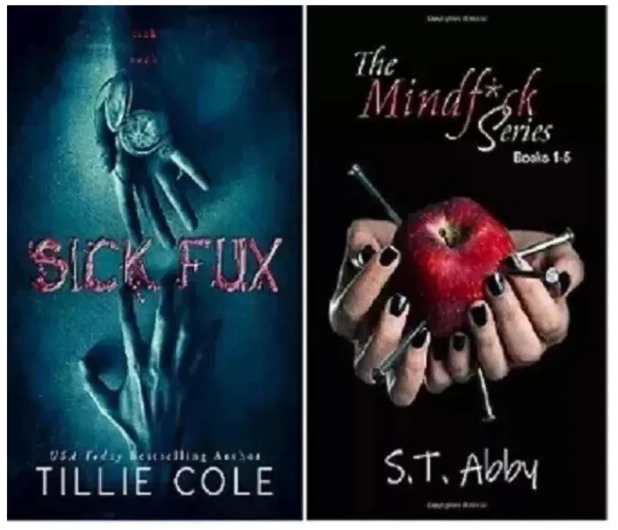 Sick Fux & The Mindf*ck Series, Dark romance Books Paperback Book Collection (pack of 2)