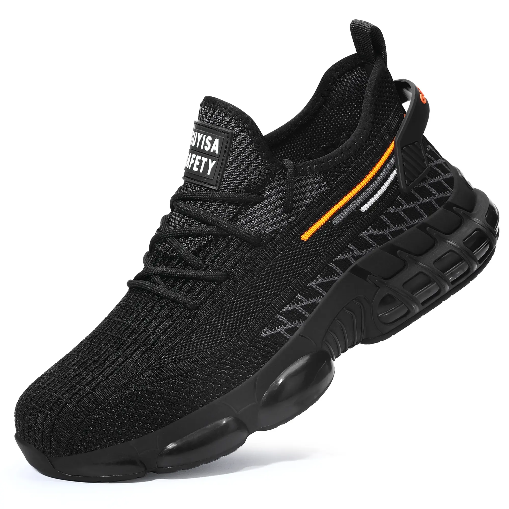 Steel Toe Shoes for Women and Men Lightweight Comfortable Slip Resistant Safety Work Sneakers Cushion Puncture Proof Shoes Indestructible Shoe