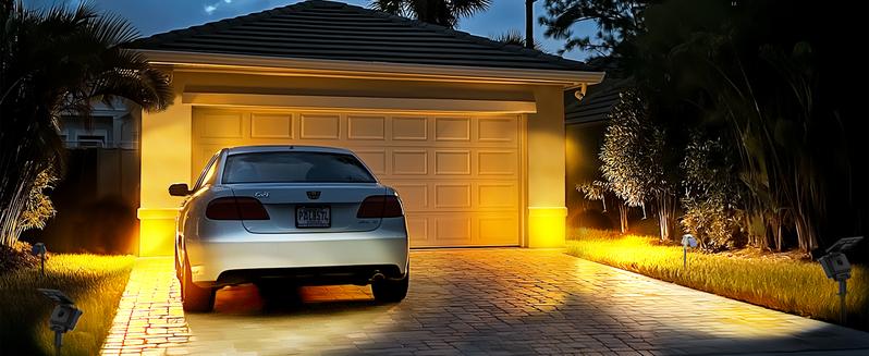 Solar Spot Lights Outdoor Waterproof for Flag, Tree, House, Garden, Yard, Landscape Spotlights for Accent Uplighting Halloween Christmas Decorations solarlights of