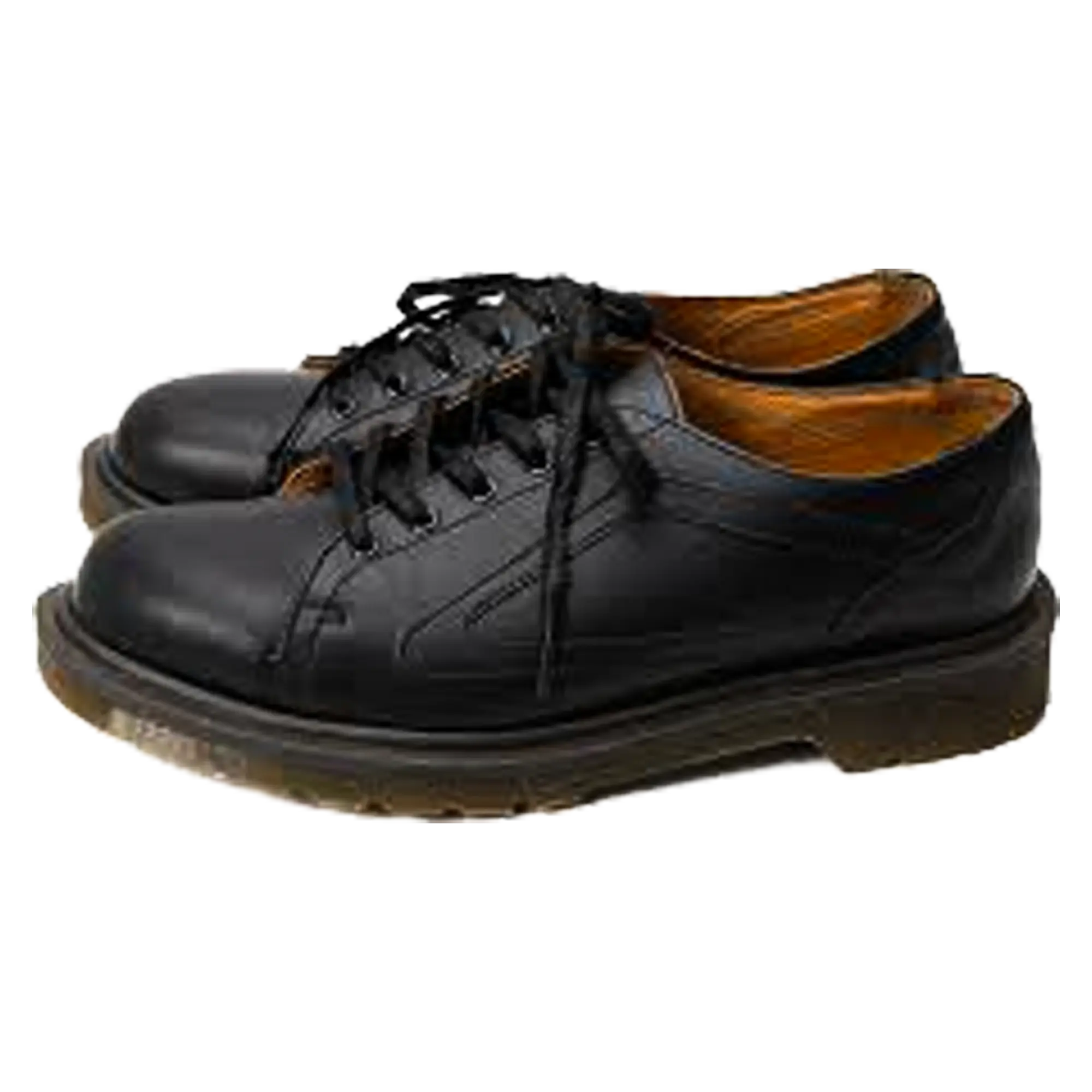 Panelled Leather Derby Shoes "Comme des Garcons Homme Deux Black" 25355001
