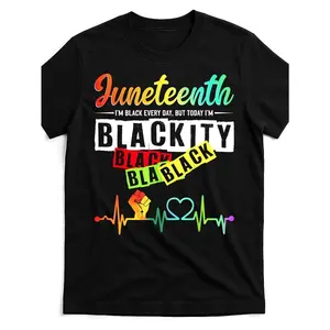 [100% Cotton] Men Juneteenth-Blackity-Heartbeat-Black-History-African-America-T-Shirt_ Hip-Hop Daily Casual  Cotton T-Shirt Golf Gift T-Shirt For Men And Women