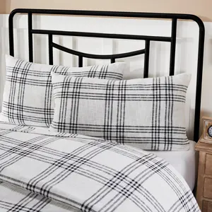 Plaid Sham