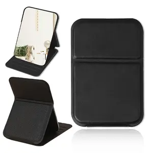 Portable Foldable Makeup Mirror, Adjustable Mini Mirror, Foldable Mirror for Dormitory & Office, Travel Hand Mirrors, Makeup Tools for Women & Girls, Travel Makeup Mirror, Trifold Mirror