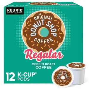 The Original Donut Shop Regular Coffee - Keurig K-Cup Pods - Medium Roast Coffee