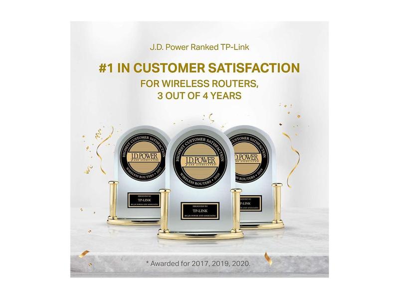 TP-Link Deco Mesh WiFi System(Deco M5) - Up to 5,500 sq. ft. Whole Home Coverage and 100+ Devices,WiFi Router/Extender Replacement, Anitivirus, 3-pack