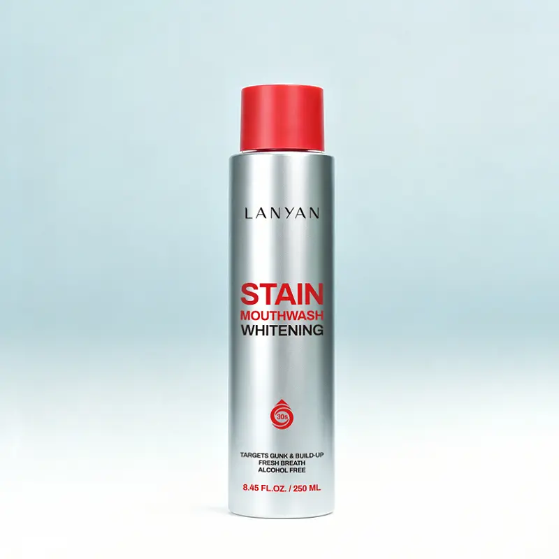LANYAN Stain Mouthwash for White Teeth, Freshens Breath with Essential Ingredients, Eliminates Bad Odors