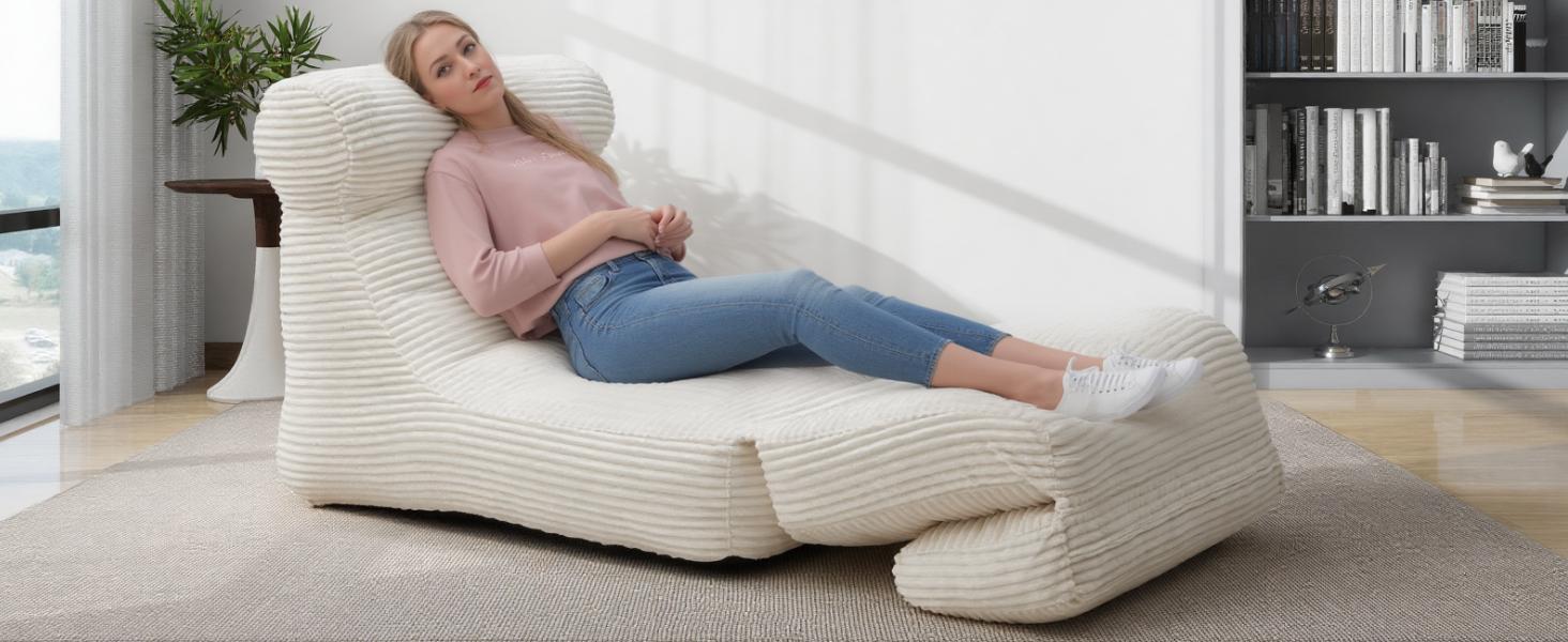 Folding Sofa Bed – Convertible Sleeper Chair with Pillow, Back Support & Foldable Mattress. Portable & Comfy Floor Sofa Lounge, Fold-Out Chair Bed for Living Room, Bedroom, or Small Spaces