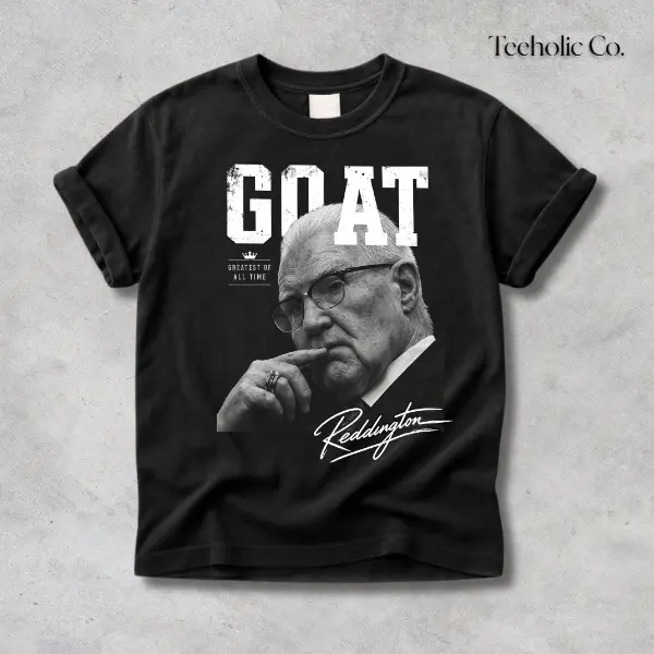 GOAT Kevin Reddington portrait Shirt, Kevin Reddington Shirt, Courtroom Lawyer Graphic, Lindsay Clancy Trial Attorney T-Shirt, Legal Drama Fan Gift, Hoodie, Fashion Cotton, Full Colors, Full Sizes, For Men, For Women