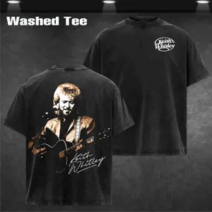 Vintage Keith Whitley Country Music 80s Retro Style Tee T Shirt Casual Classic, Top Men's and Women's Clothing