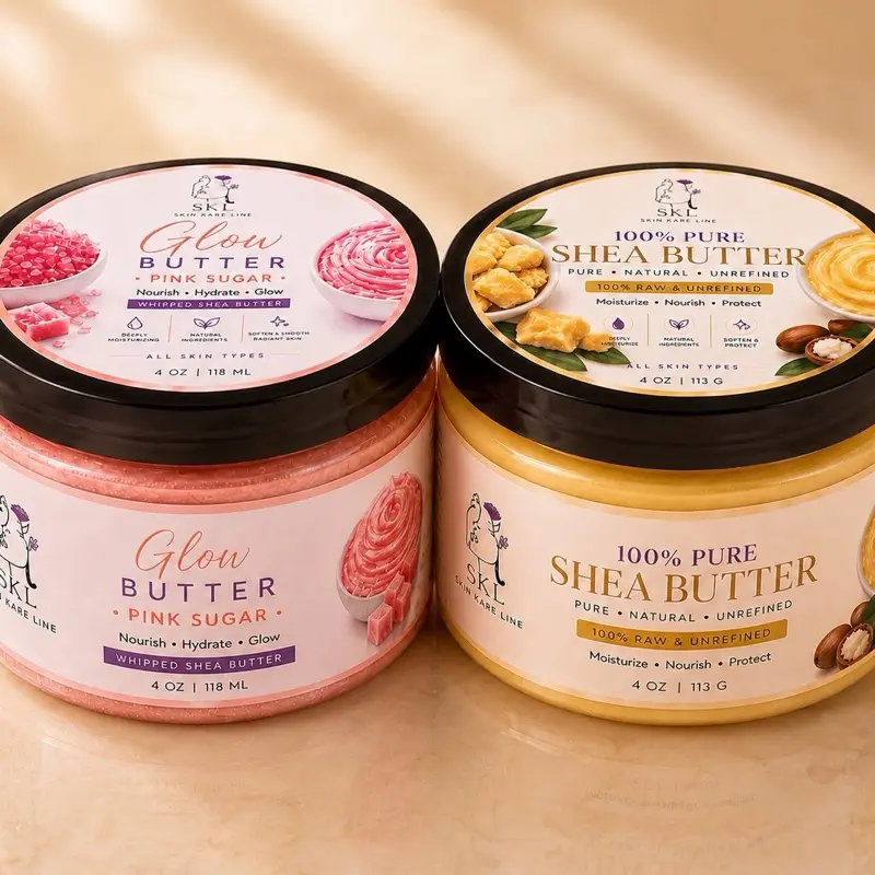 Glow Butter + Raw Shea Butter