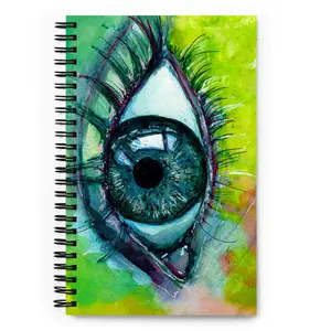 Window Spiral notebook