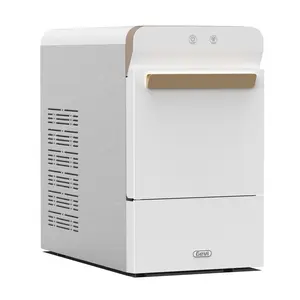 【Springtok】Gevi Elegant Countertop Nugget Ice Maker | User-Friendly Self-Cleaning | Easy Water Refill | Luxurious Stainless Design in white&black