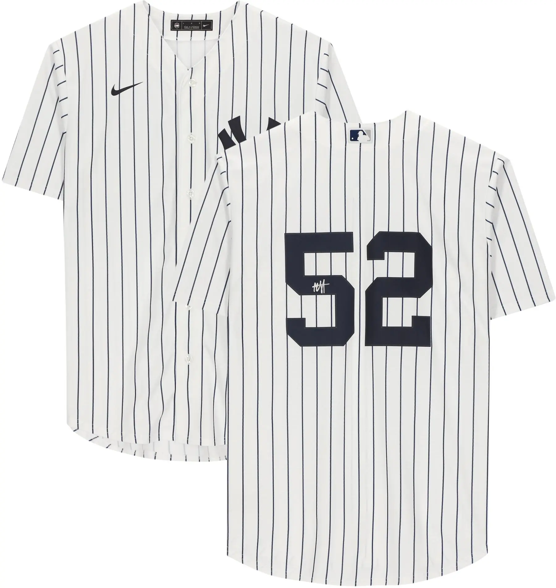 CC Sabathia New York Yankees Autographed Nike Replica Jersey - Fanatics Authentic Certified