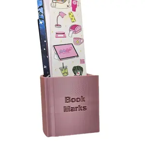 Open Book Bookmark Display - Bookmark Holder & Organizer - Multiple Colors - BNC3D - Book Lover Gift - Ideal for Bookshelf Decor durable 3d-printed material