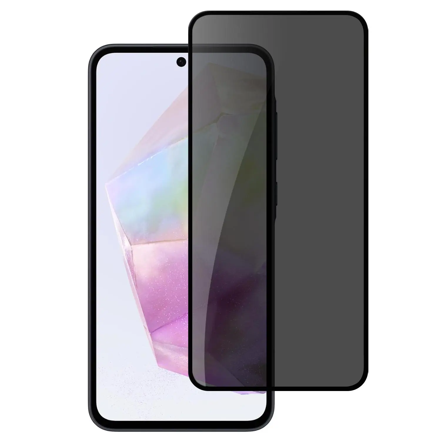 9H Hardness Tempered Glass Privacy Screen Protector for iPhone 16 Pro Max, iPhone 17 - Durable, Flexible, Ultra-Fine Blinds Optics, Full Coverage, Anti-Scratch, Oleophobic Coating, Case Friendly, Easy Installation Mobile Phone Accessory