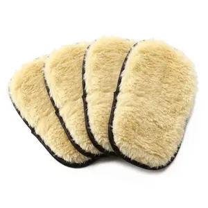 4PCS Microfiber Wool Car Wash Mitt, Scratch-Free Cleaning Glove, Premium Auto