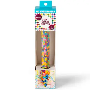 Giant Crazy Crayon - Unique Coloring Supply for Kids, Ideal for Art Projects and Crafting
