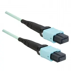 CableWholesale MPMP-31010 12-Strand Plenum Duplex Fiber Optic Cable, 50-125, 10m (33ft)