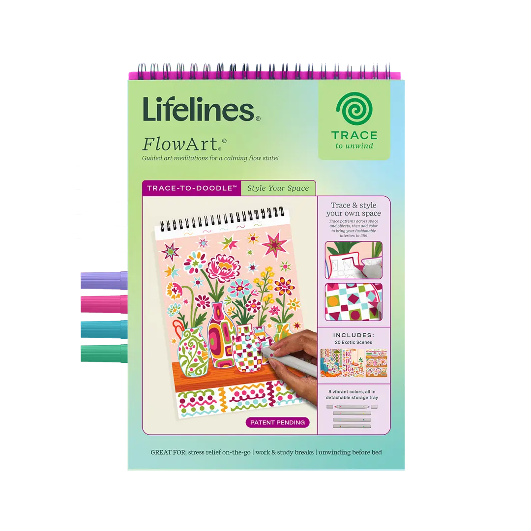 Lifelines | FlowArt  | Trace-to-Doodle, Style Your Space
